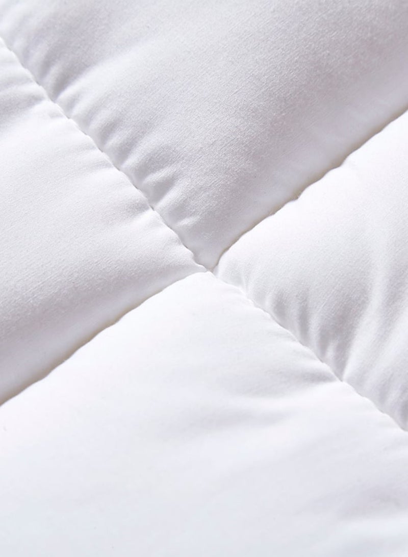NADAV Gardenia Queen Mattress Topper – Hotel Style – 140×200 cm – 14 cm Thickness – White - Image 2